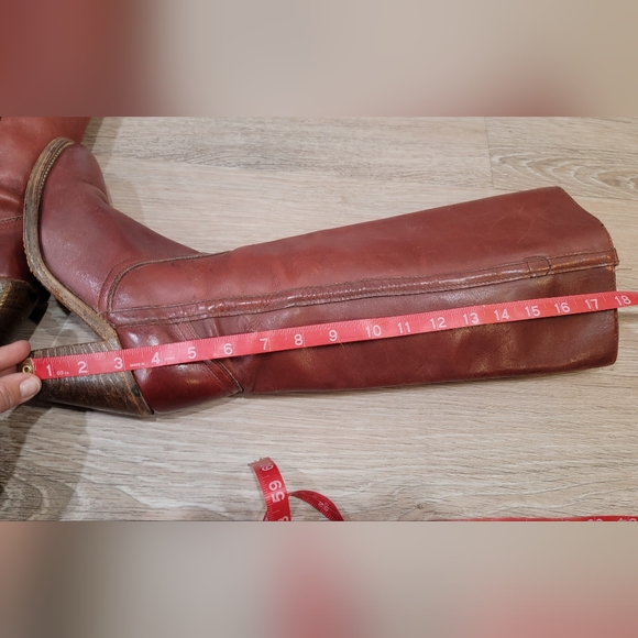 Vintage 80's Frye Boots 6.5 B. More Of A Size 6 Would Be Best. - Picture 16 of 16